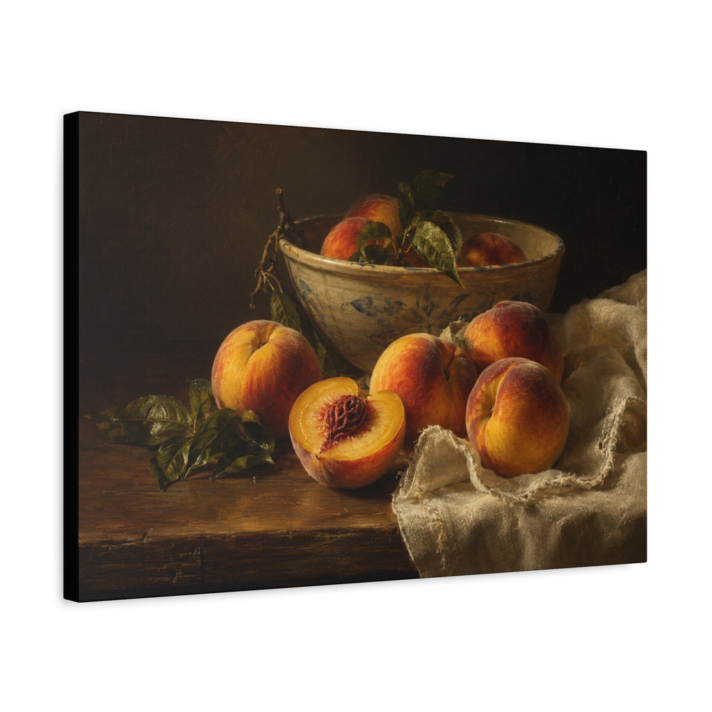 The Heirloom Collection Stretched Canvas — The First Pick (Summer Harvest I of V)