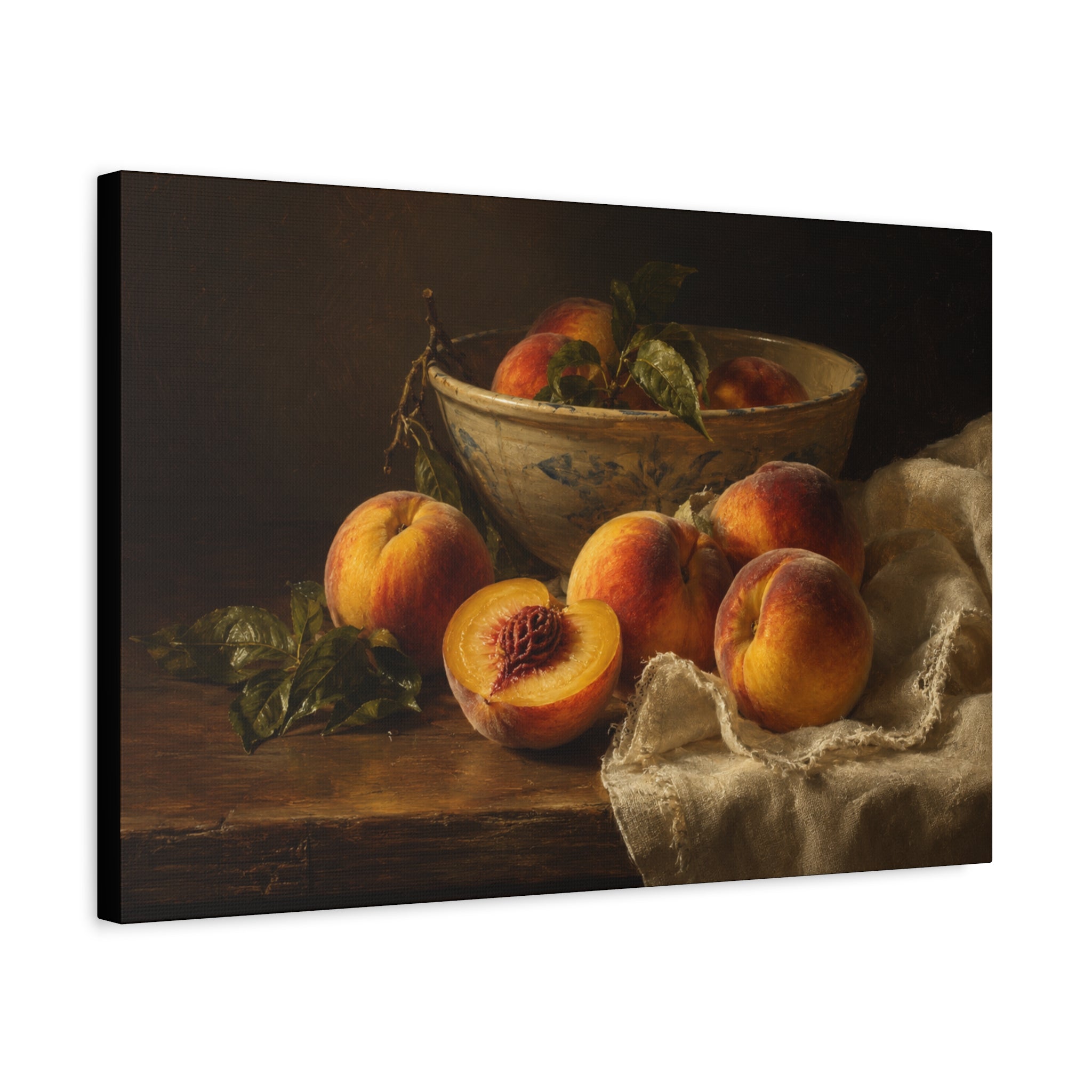 The Heirloom Collection Stretched Canvas — The First Pick (Summer Harvest I of V)