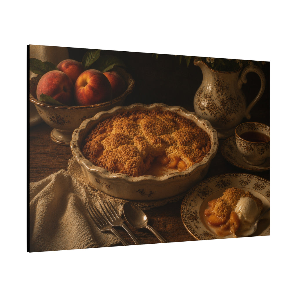 The Heirloom Collection Stretched Canvas - Sunday Dessert (Summer Harvest V of V)
