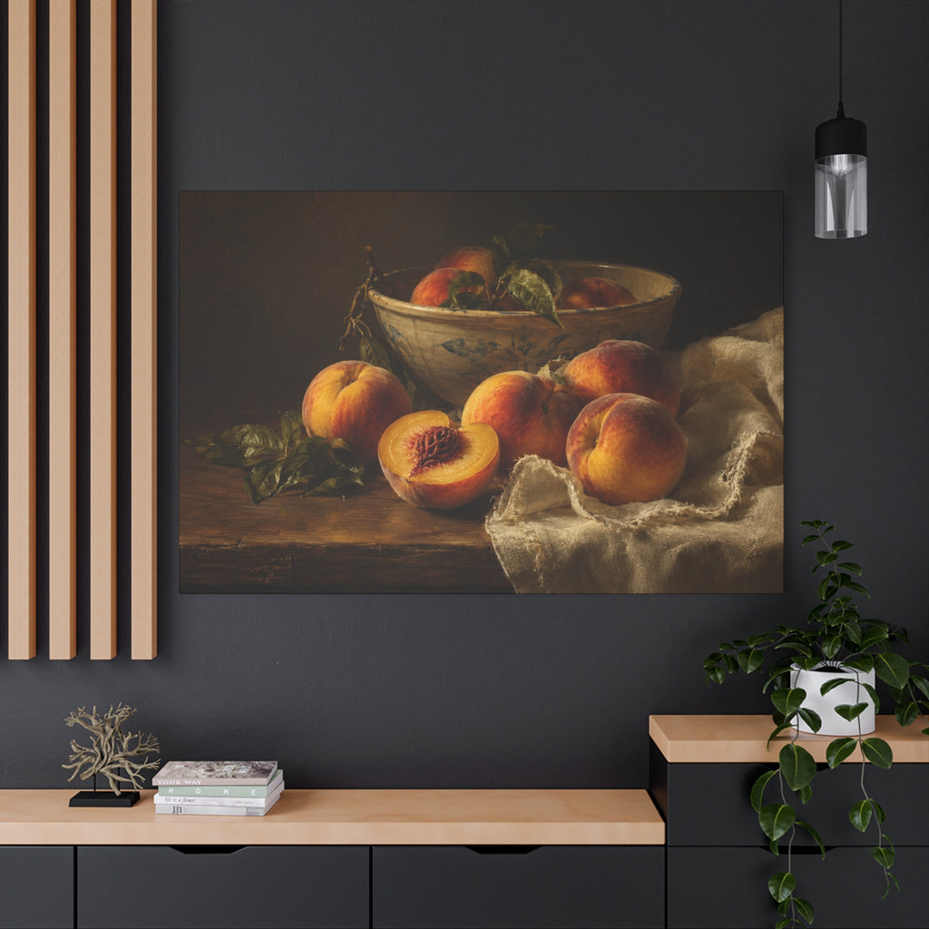 The Heirloom Collection Stretched Canvas — The First Pick (Summer Harvest I of V)