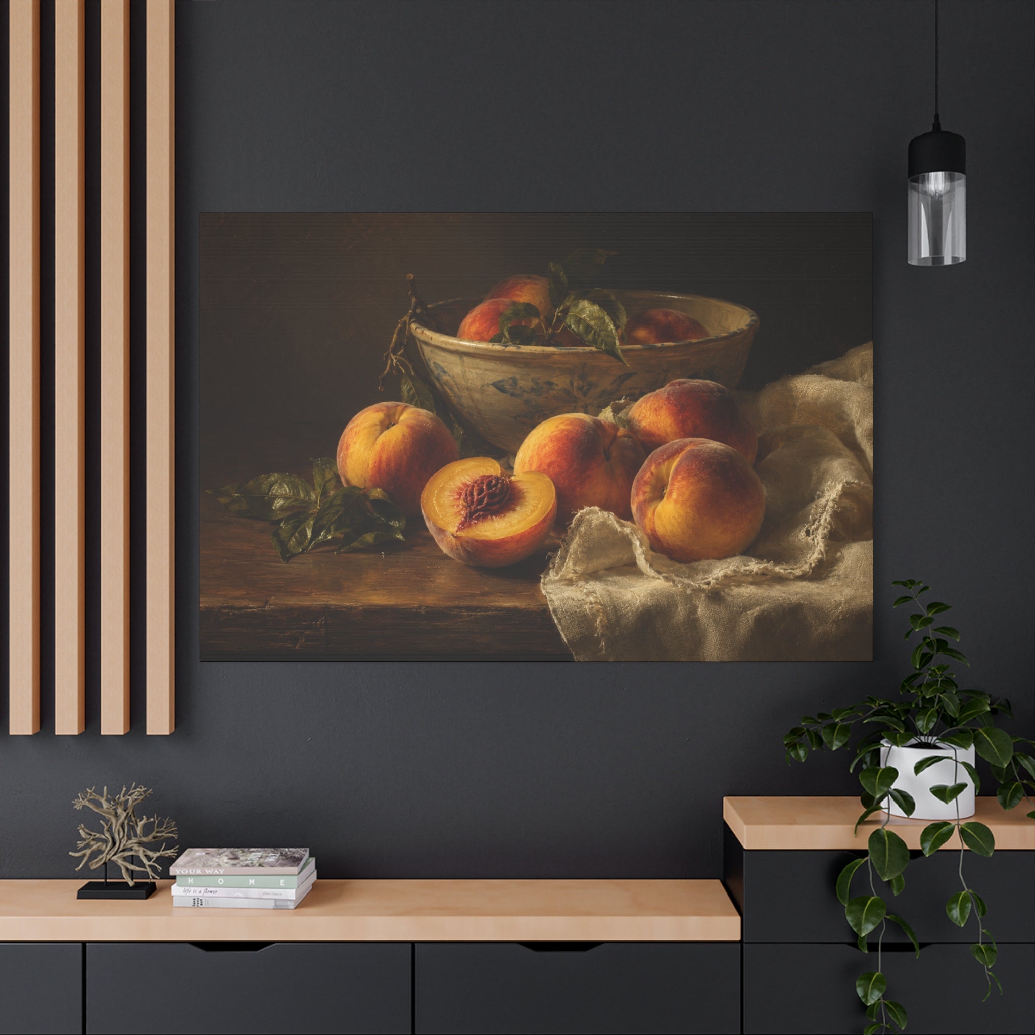 The Heirloom Collection Stretched Canvas — The First Pick (Summer Harvest I of V)
