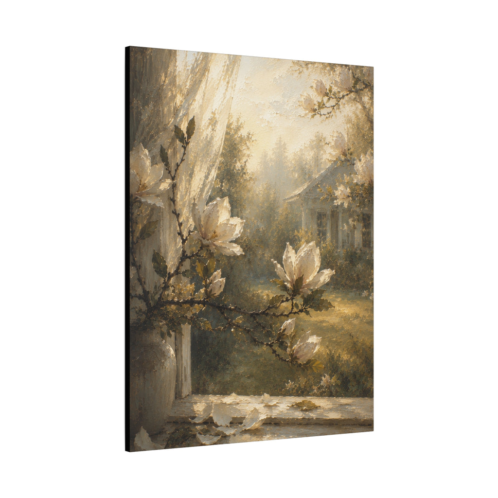 The Magnolia Collection Stretched Canvas - Morning Fragrance (Whispers of Spring II of V)