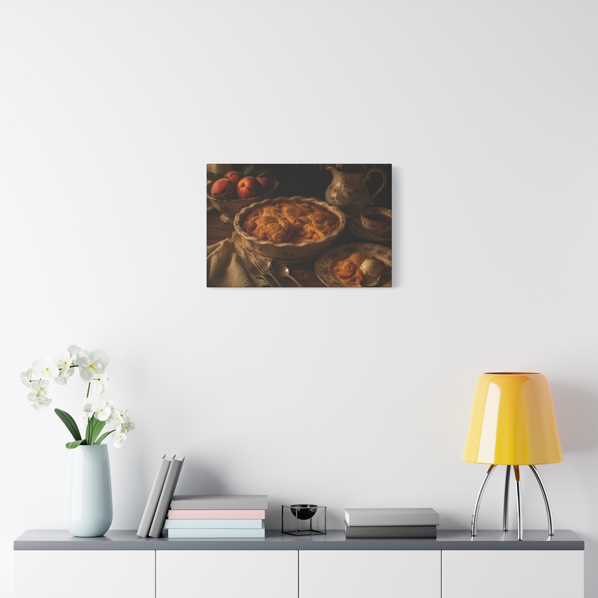 The Heirloom Collection Stretched Canvas - Sunday Dessert (Summer Harvest V of V)