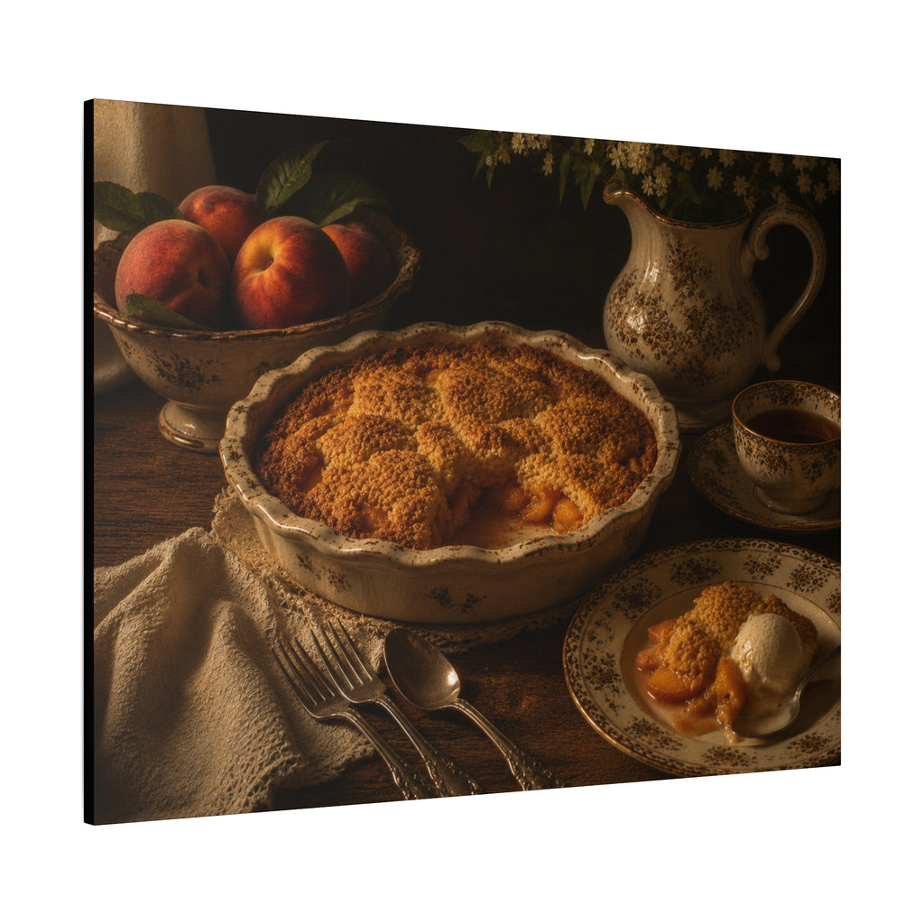 The Heirloom Collection Stretched Canvas - Sunday Dessert (Summer Harvest V of V)