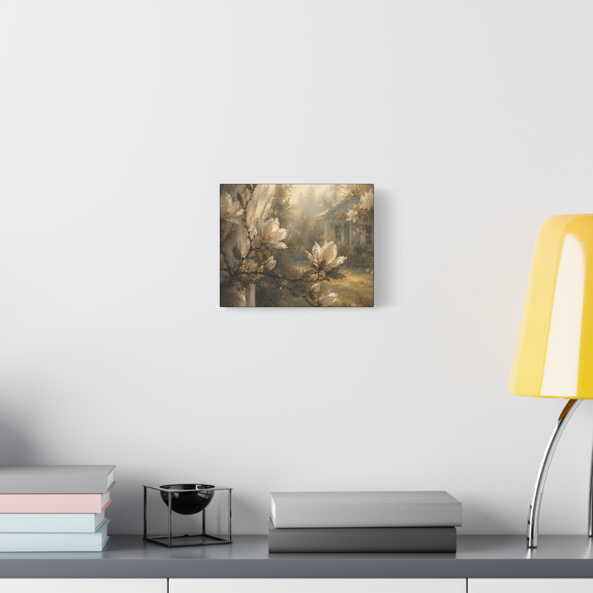 The Magnolia Collection Stretched Canvas - Morning Fragrance (Whispers of Spring II of V)