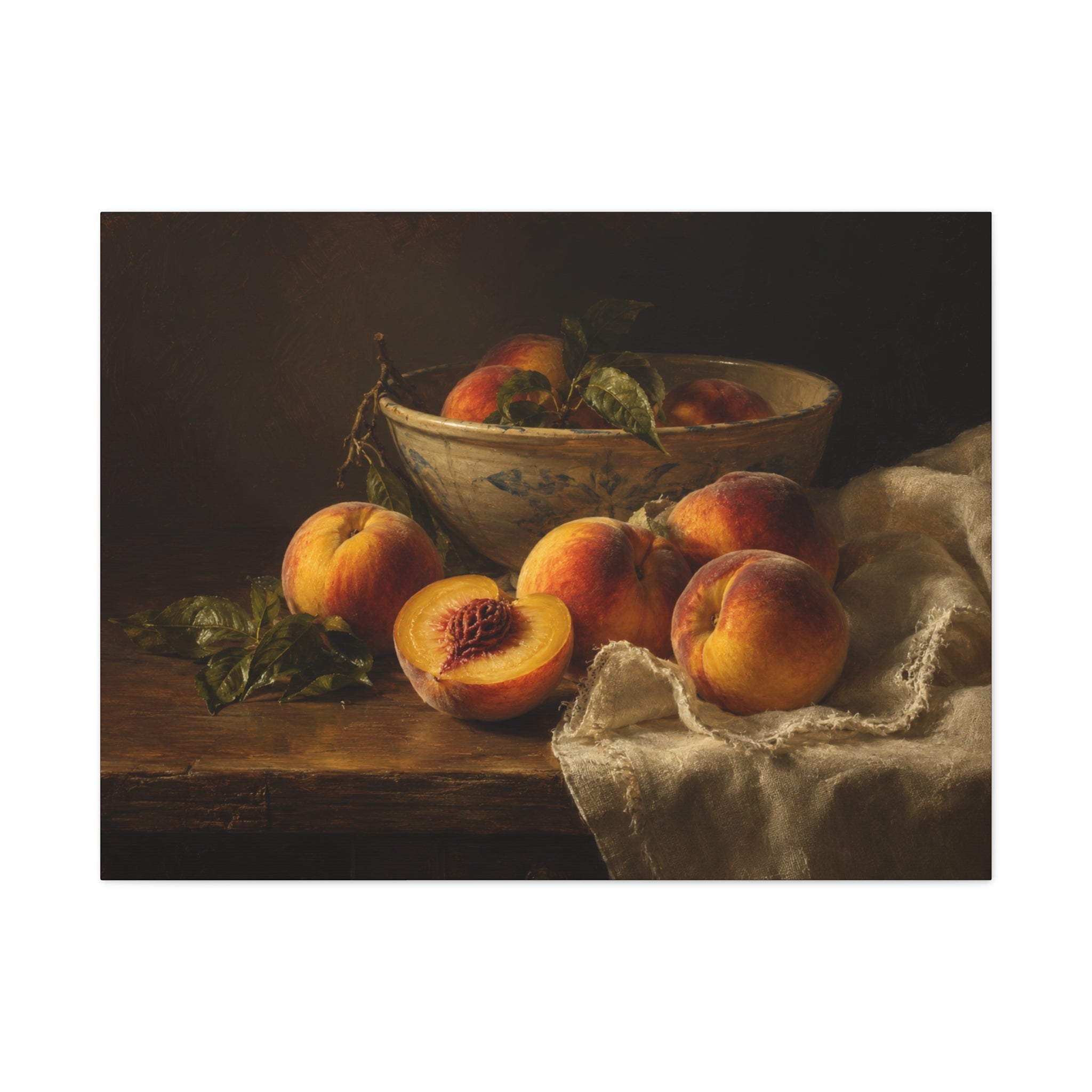 The Heirloom Collection Stretched Canvas — The First Pick (Summer Harvest I of V)