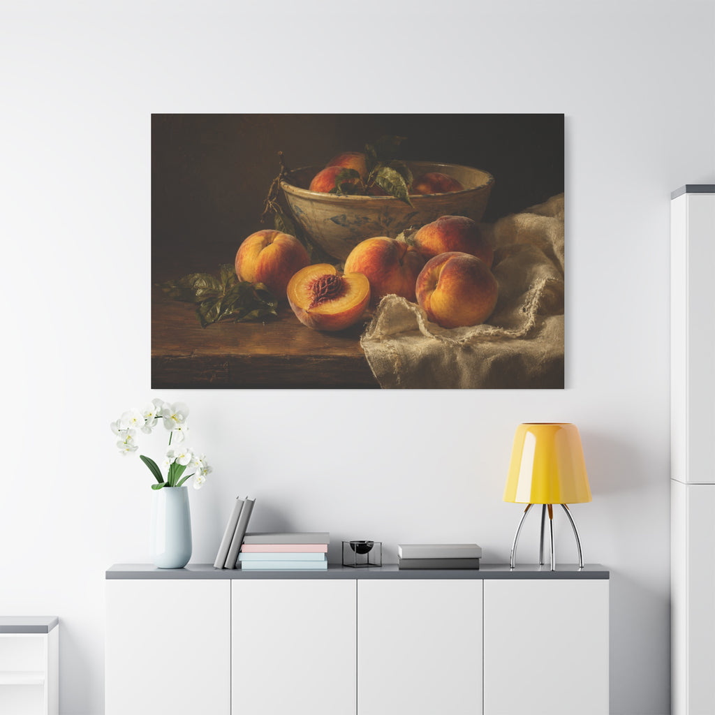 The Heirloom Collection Stretched Canvas — The First Pick (Summer Harvest I of V)