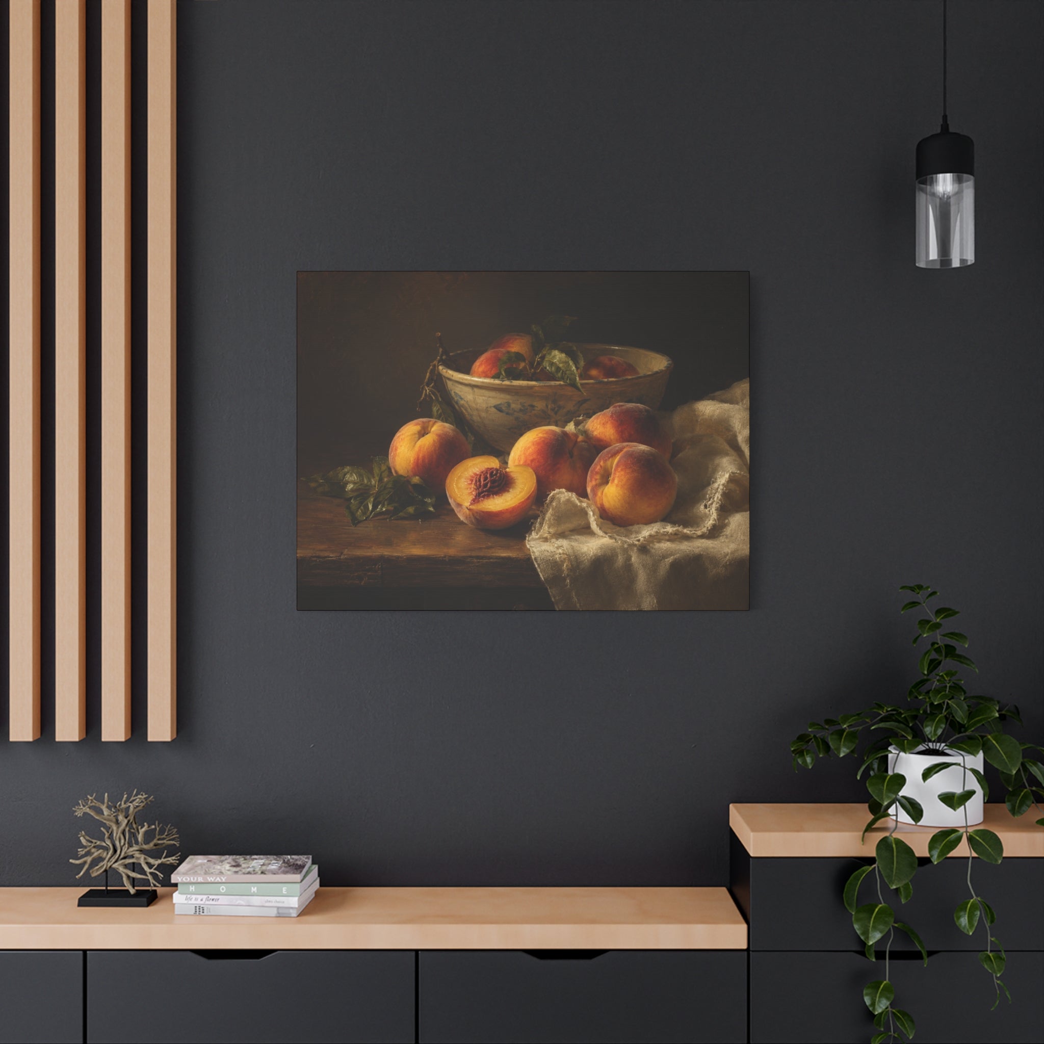 The Heirloom Collection Stretched Canvas — The First Pick (Summer Harvest I of V)