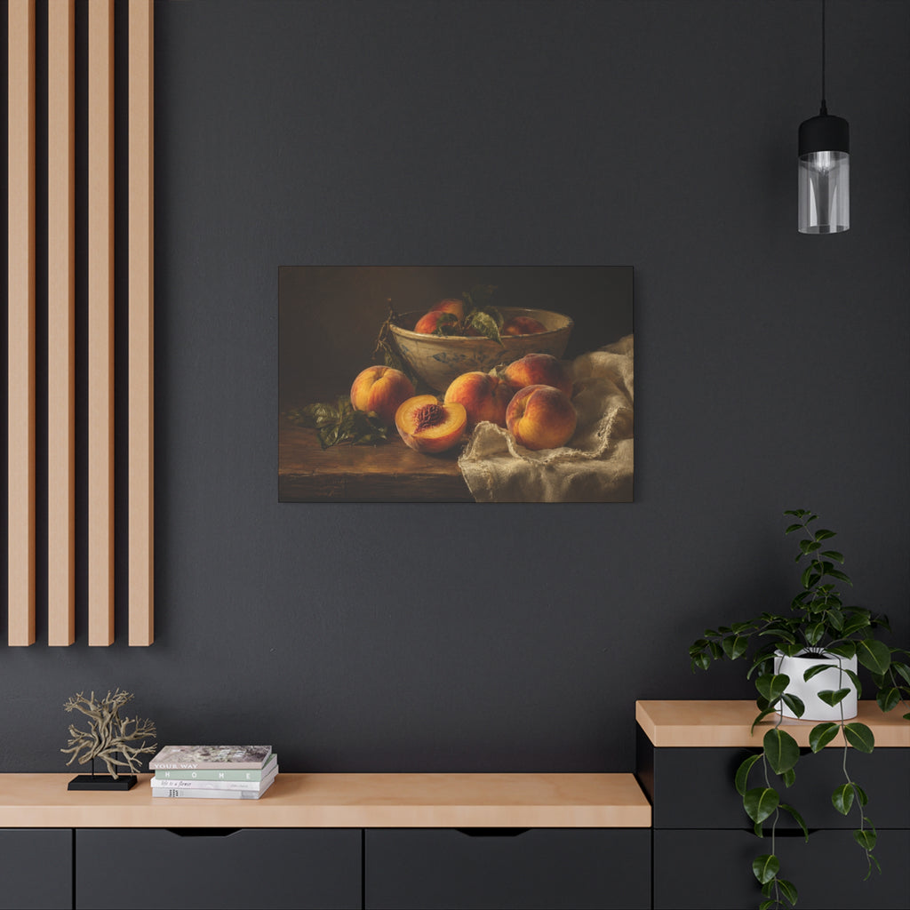 The Heirloom Collection Stretched Canvas — The First Pick (Summer Harvest I of V)