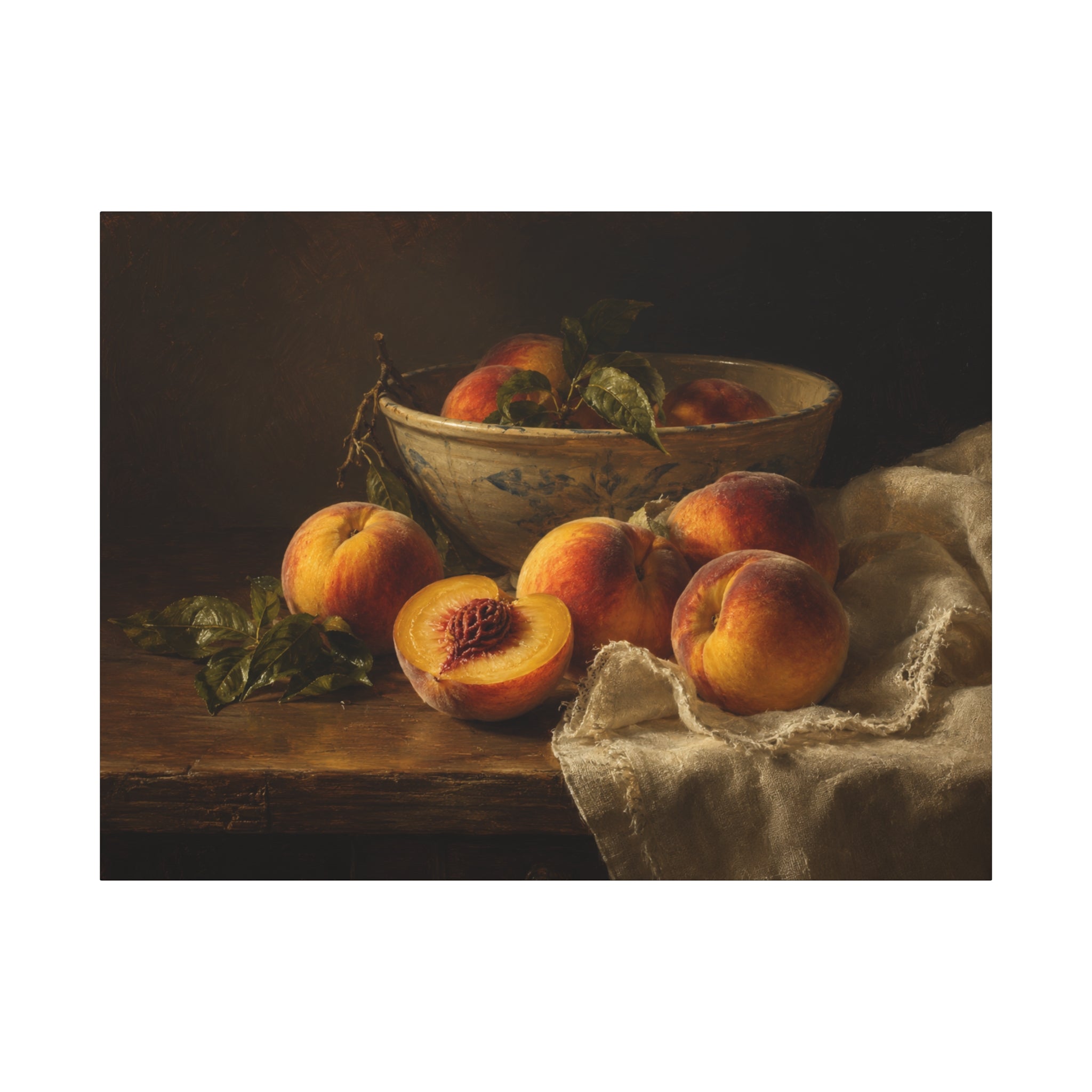 The Heirloom Collection Stretched Canvas — The First Pick (Summer Harvest I of V)