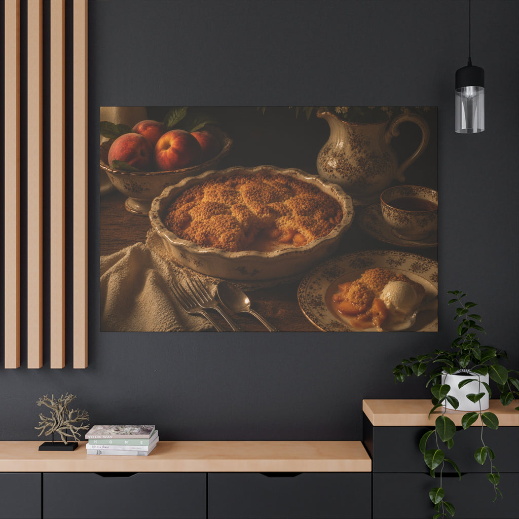 The Heirloom Collection Stretched Canvas - Sunday Dessert (Summer Harvest V of V)