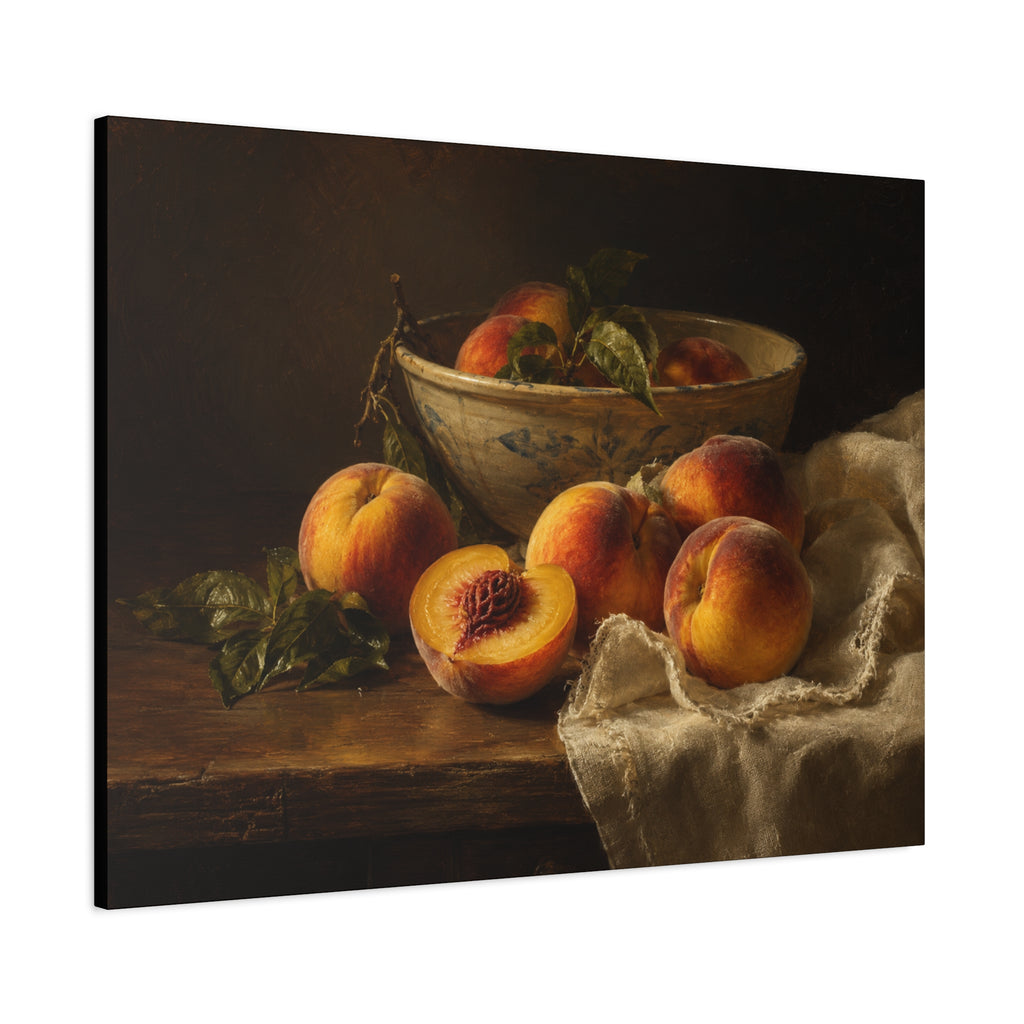 The Heirloom Collection Stretched Canvas — The First Pick (Summer Harvest I of V)