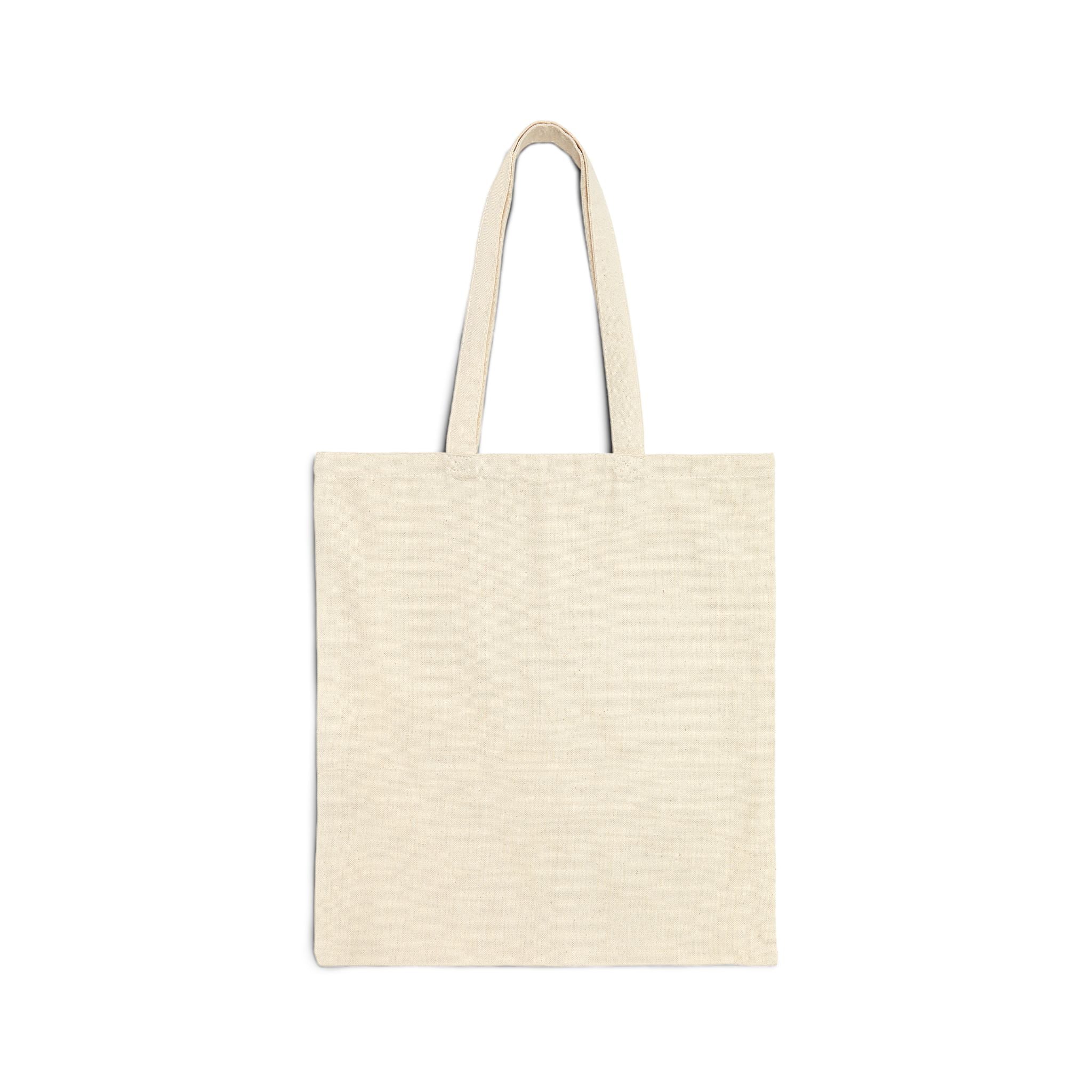 Vintage Magnolia Tote Bag – Floral Canvas Shopping Tote
