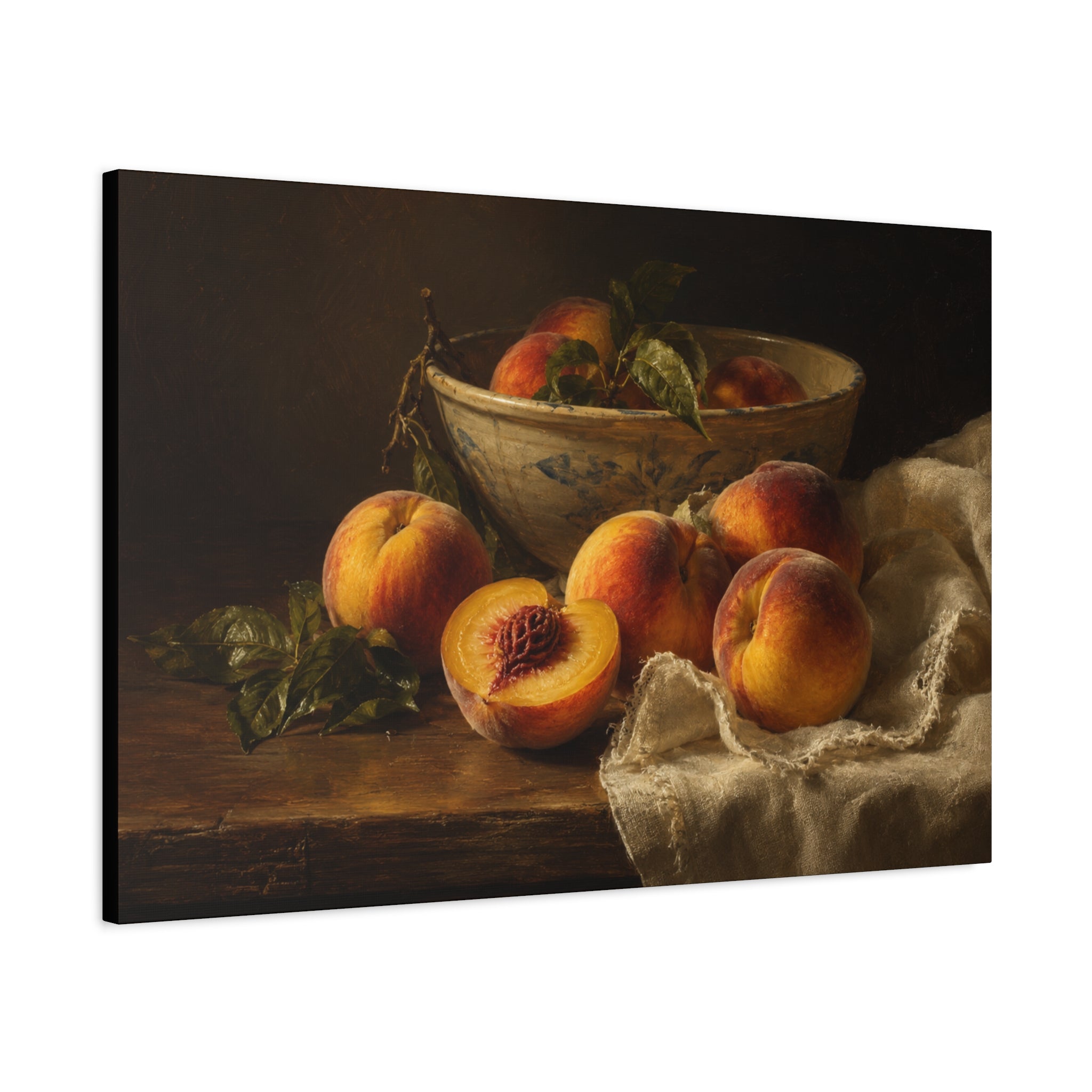 The Heirloom Collection Stretched Canvas — The First Pick (Summer Harvest I of V)