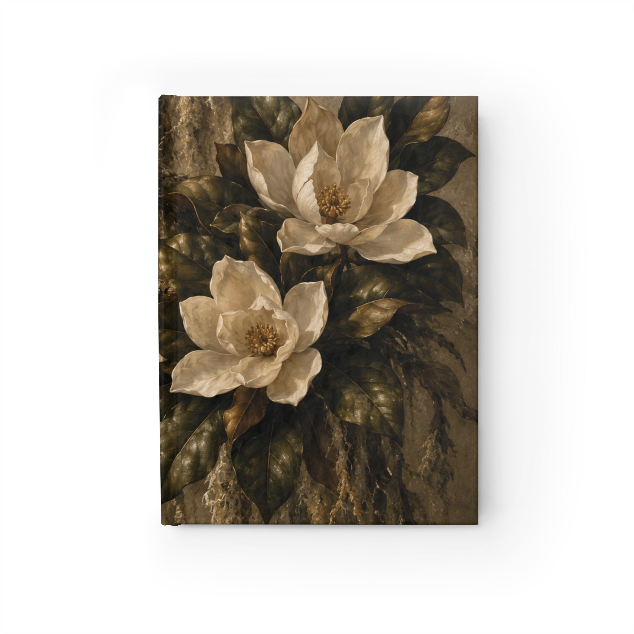 Vintage Magnolia Journal — Ruled Floral Writing Notebook