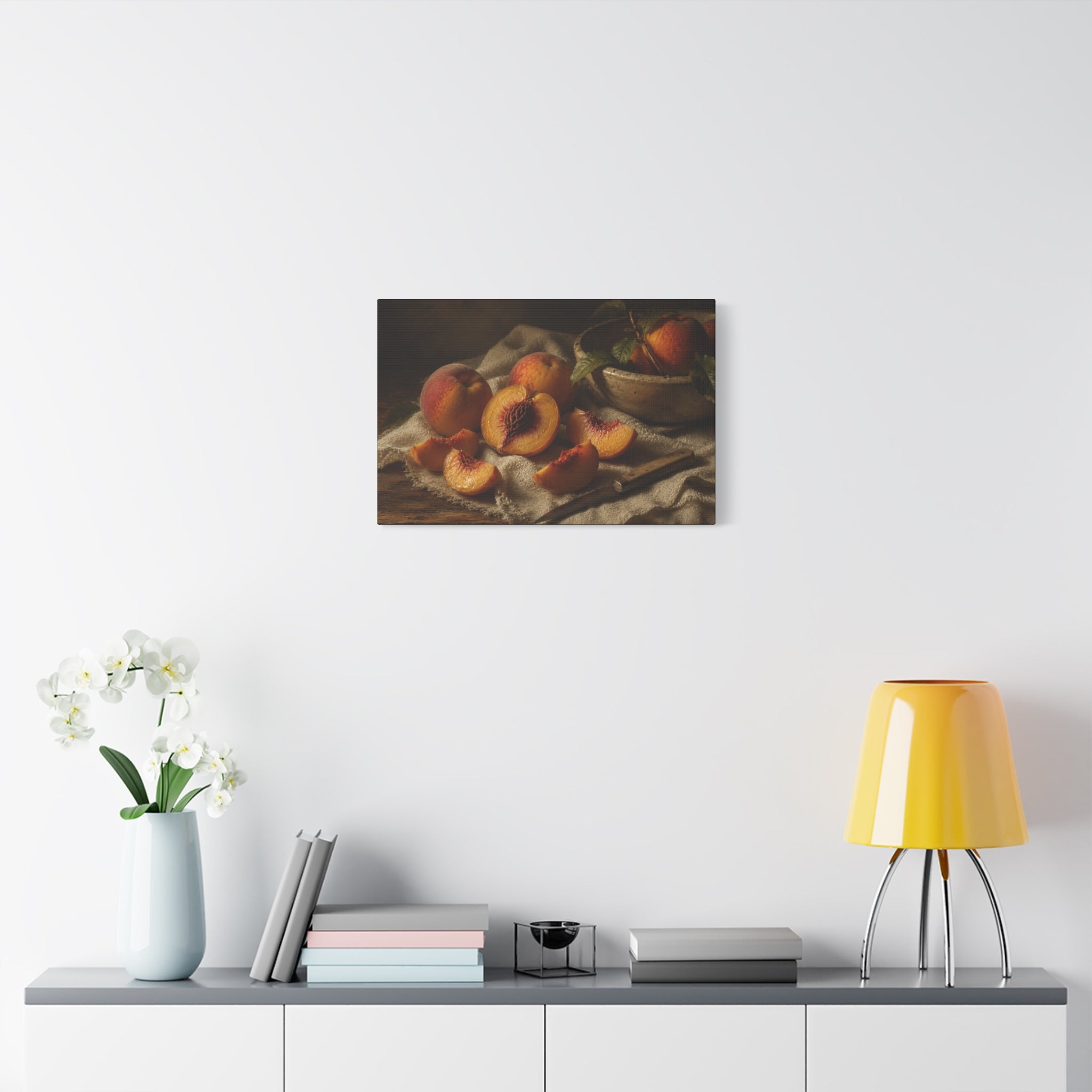 The Heirloom Collection Stretched Canvas - Stone and Sweetness (Summer Harvest III of V)
