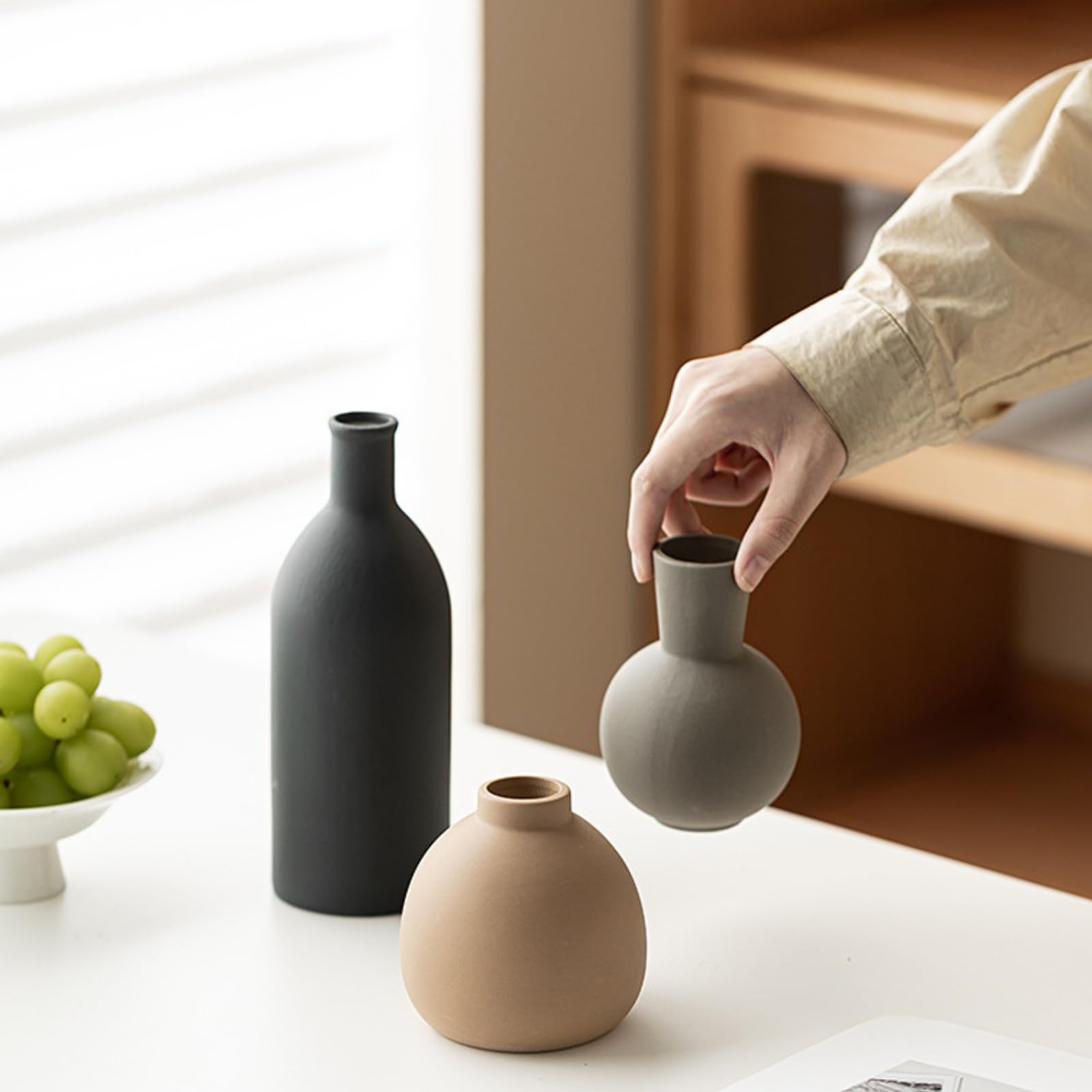 Minimalist Ceramic Vases