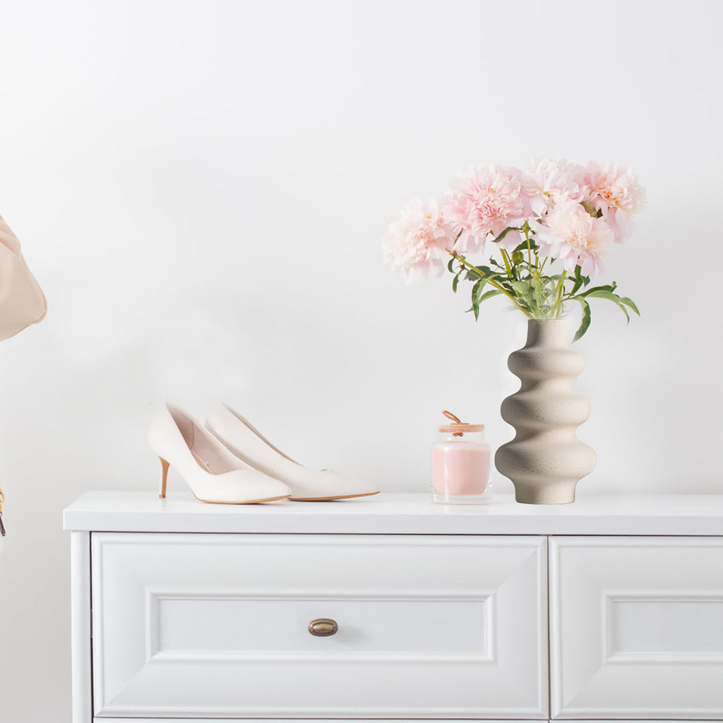 Sculptural Donut Ceramic Vase