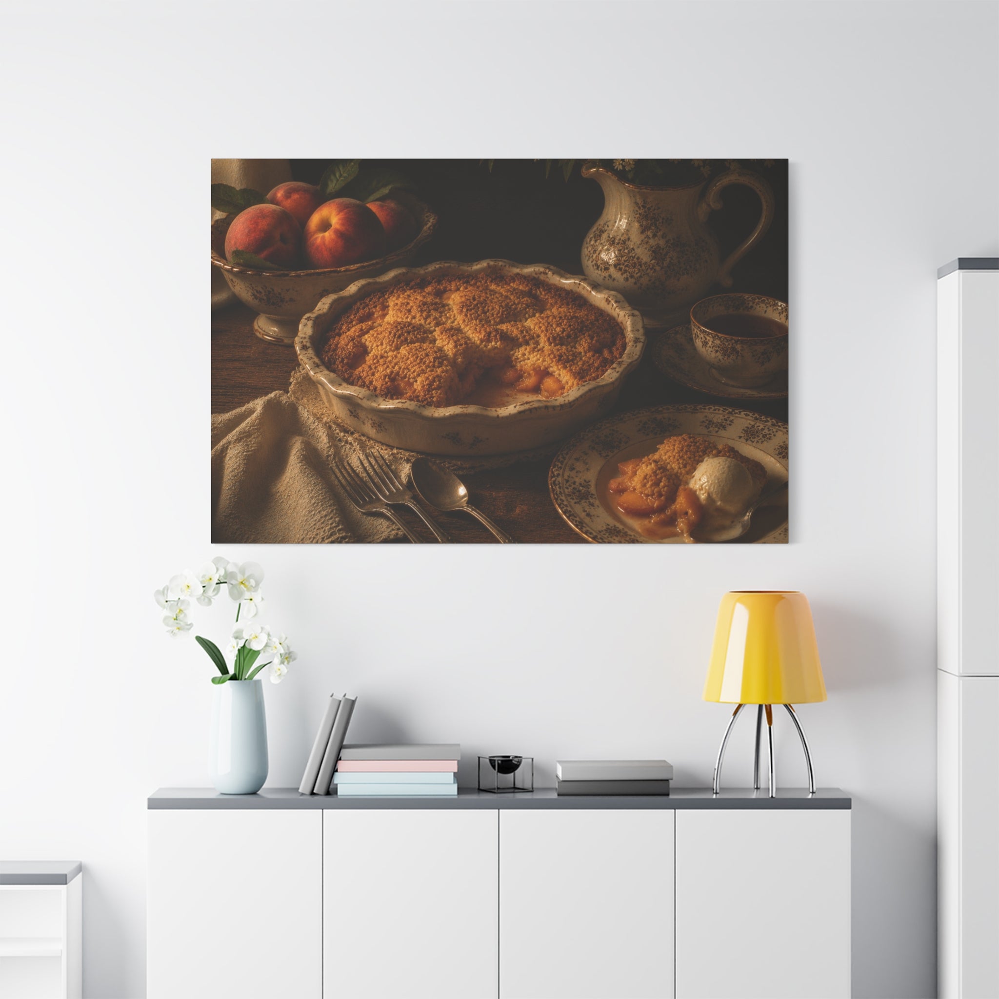 The Heirloom Collection Stretched Canvas - Sunday Dessert (Summer Harvest V of V)