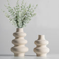 Sculptural Donut Ceramic Vase