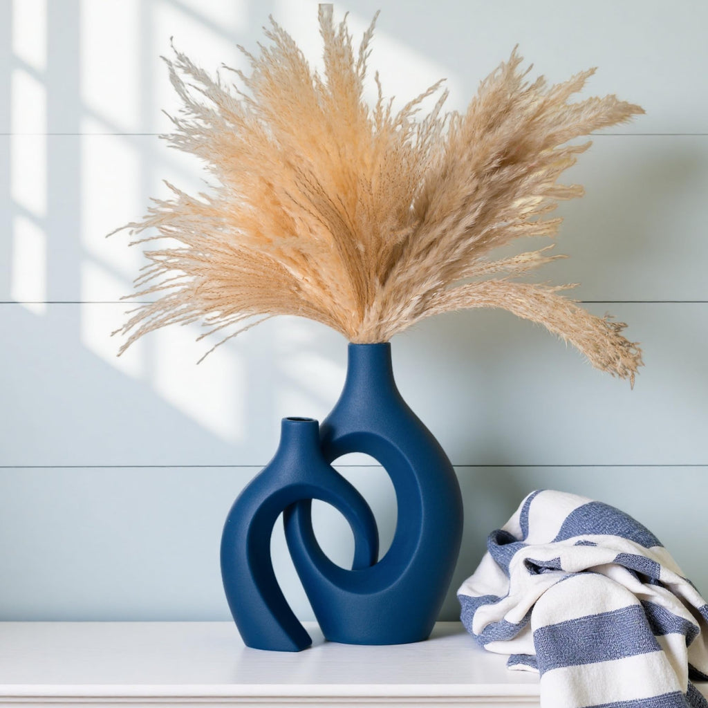 Snuggle Hollow Ceramic Vases