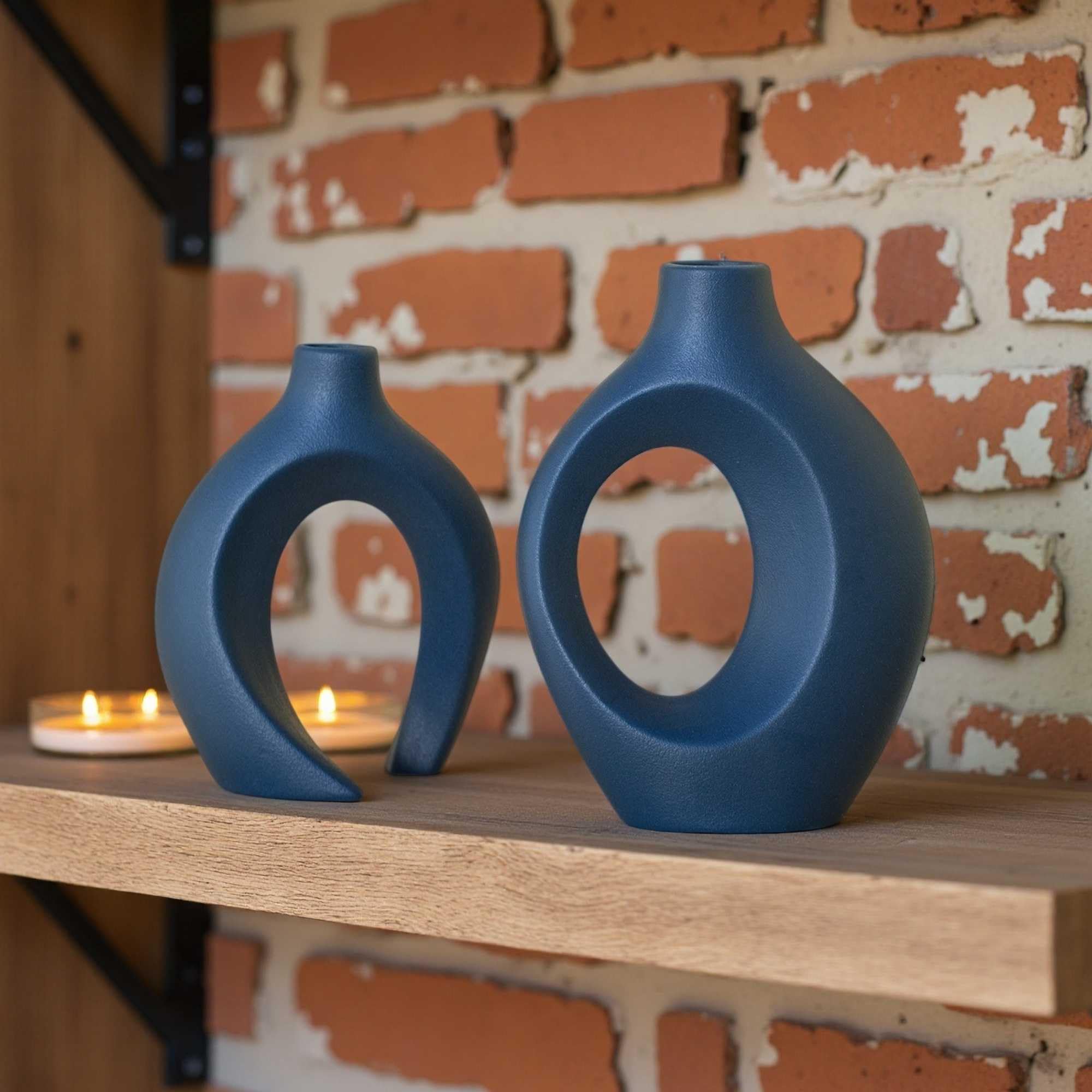 Snuggle Hollow Ceramic Vases