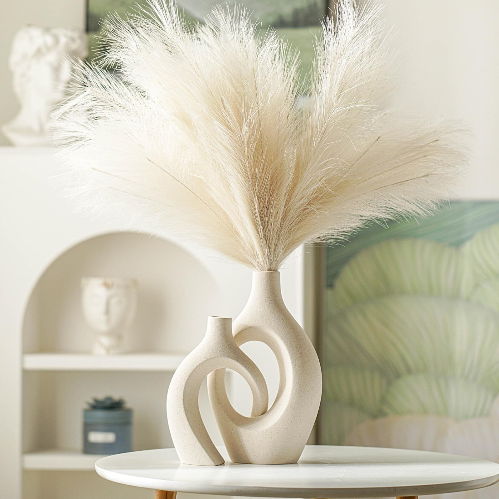 Snuggle Hollow Ceramic Vases