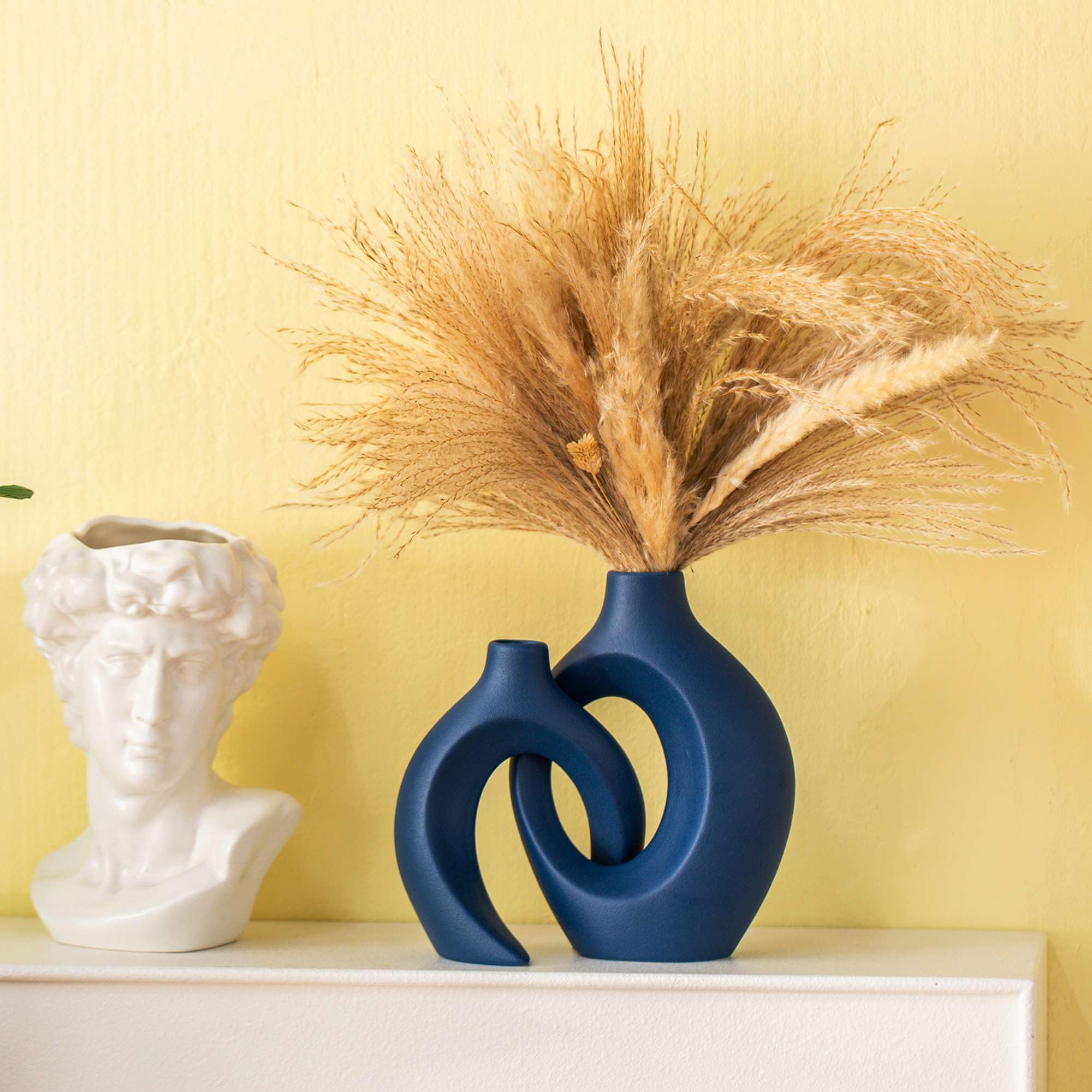 Snuggle Hollow Ceramic Vases