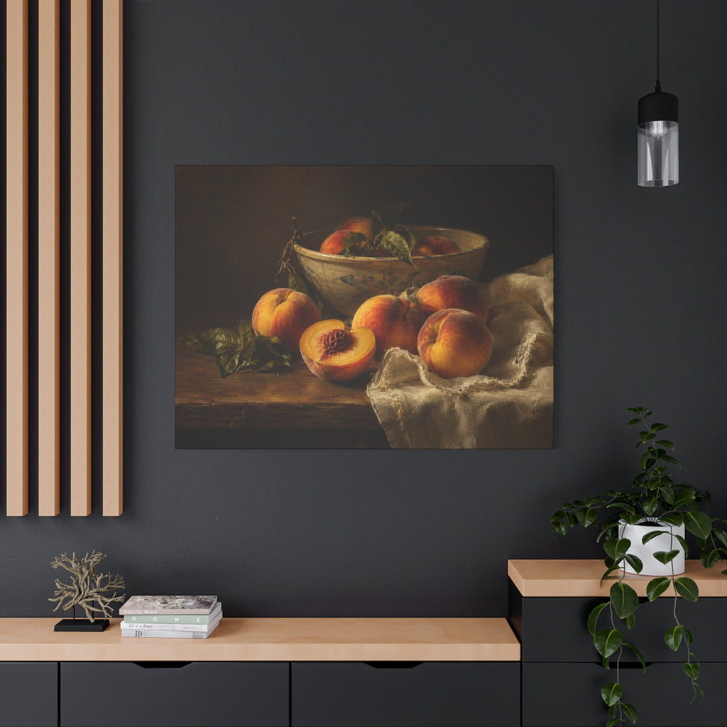 The Heirloom Collection Stretched Canvas — The First Pick (Summer Harvest I of V)