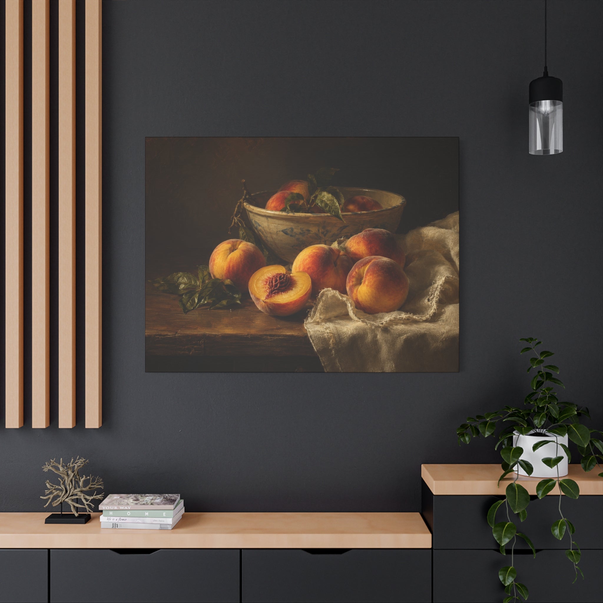 The Heirloom Collection Stretched Canvas — The First Pick (Summer Harvest I of V)