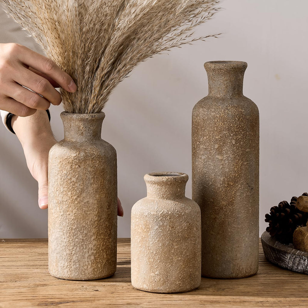 Ceramic Rustic Farmhouse Vase