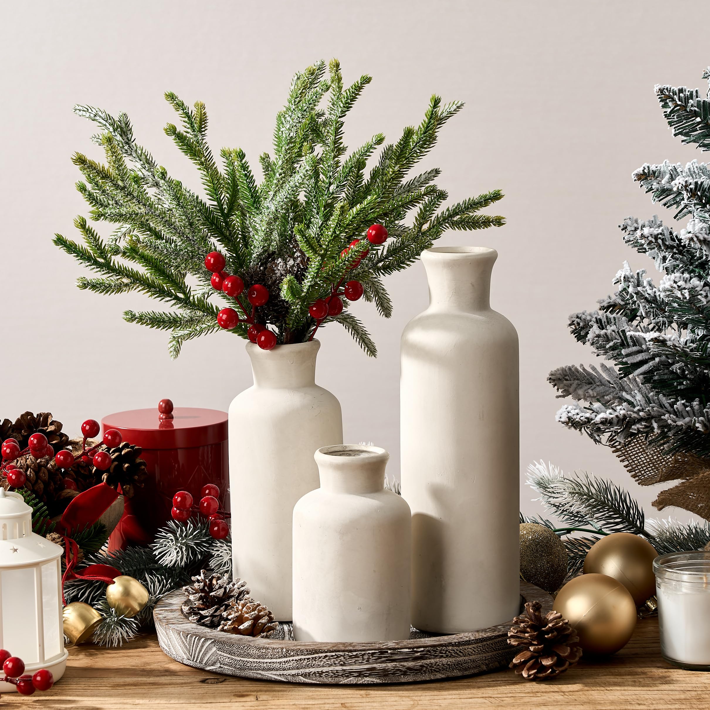 Ceramic Rustic Farmhouse Vase